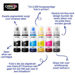 Epson 114 EcoTank Pigment Black ink bottle - Afbeelding 4