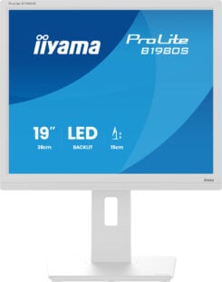 iiyama ProLite B1980S-W1 computer monitor 48,3 cm (19") 1280 x 1024 Pixels SVGA LED Wit - Afbeelding 5