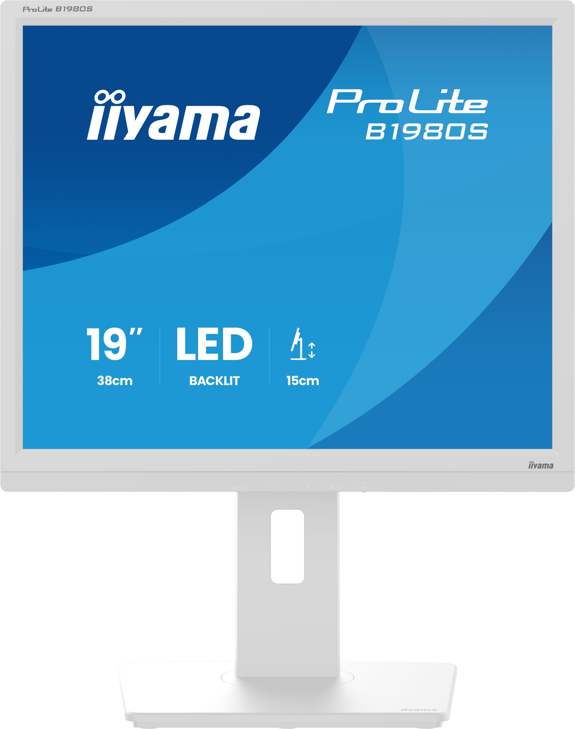 iiyama ProLite B1980S-W1 computer monitor 48,3 cm (19") 1280 x 1024 Pixels SVGA LED Wit - Afbeelding 5