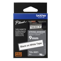 Brother TZE-S221 labelprinter-tape TZ - Afbeelding 4