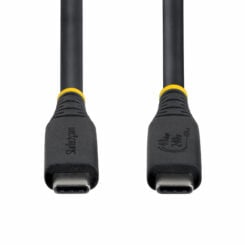 StarTech.com 50cm USB4 Kabel, 40Gbps, USB-IF Gecertificeerde USB-C Kabel, 240W PD, 8K 60Hz/4K 240Hz DP2.1 DP40, TPE Mantel, Thunderbolt 4 Compatibel, Zwart - Afbeelding 5