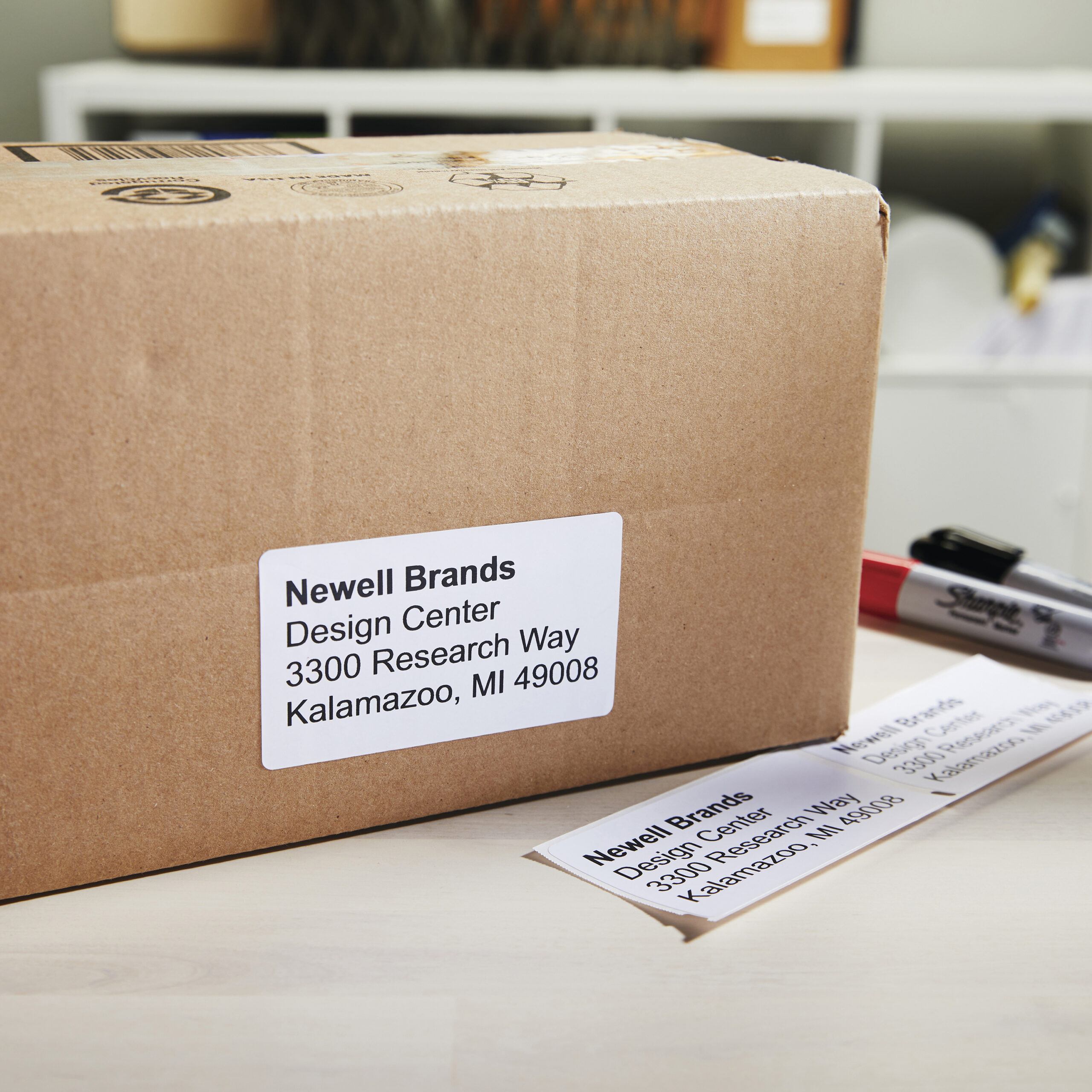 DYMO originele LabelWriter verzendlabels voor hoge capaciteit | 59 mm x 102 mm | 2 rollen eenvoudig los te maken labels (1150 postlabels) | zelfklevende etiketten voor de 4XL/5XL labelprinters - Afbeelding 4