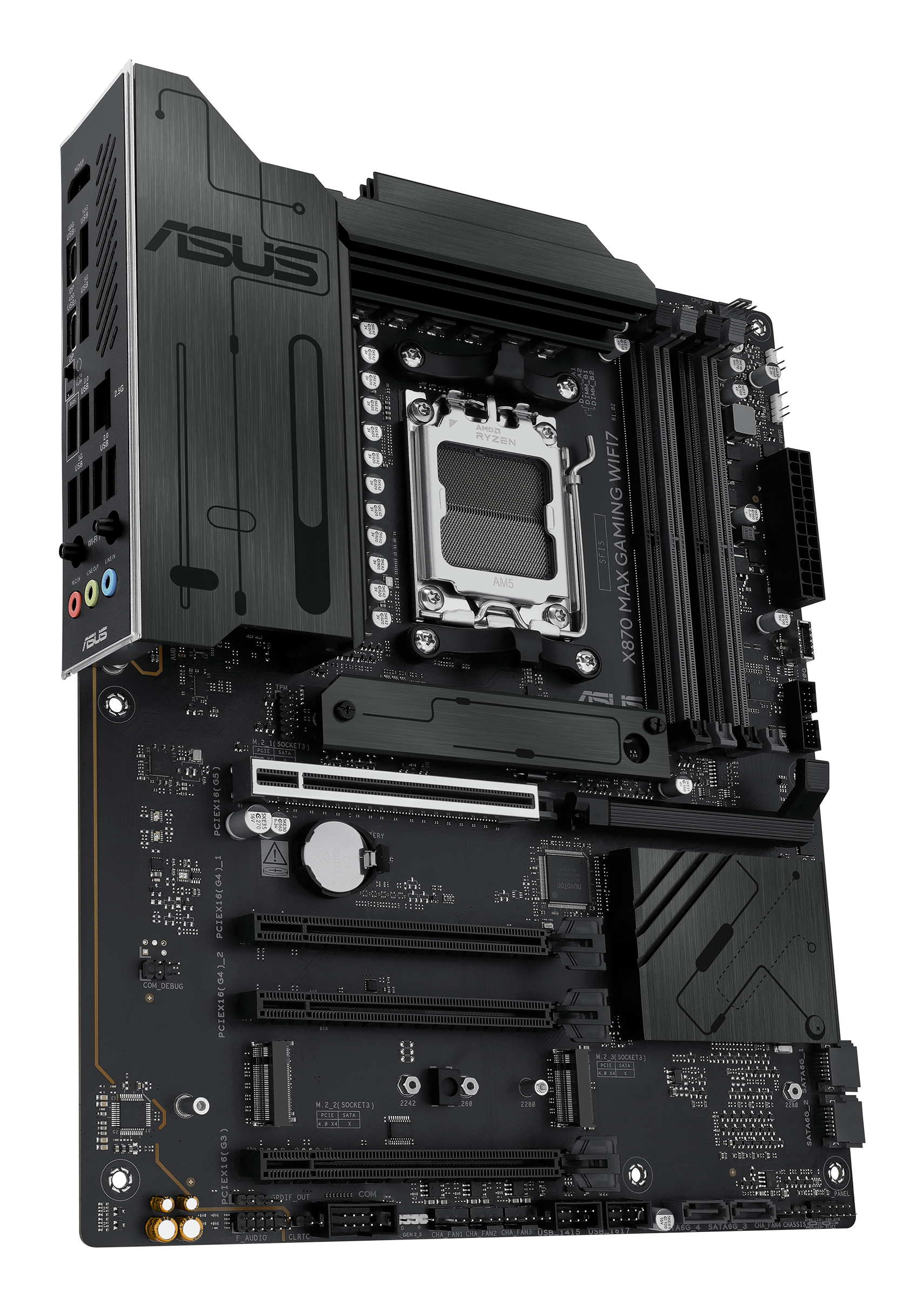 ASUS X870 MAX GAMING WIFI7 AMD X870 Socket AM5 ATX - Afbeelding 6