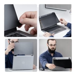StarTech.com 13.3 inch 16:10 Heldere Privacy Filter met Touch, Omklapbaar, 75% Lichtdoorlatendheid, Anti-Glans Privacy Filter, +/- 30 Graden Kijkhoek - Afbeelding 6