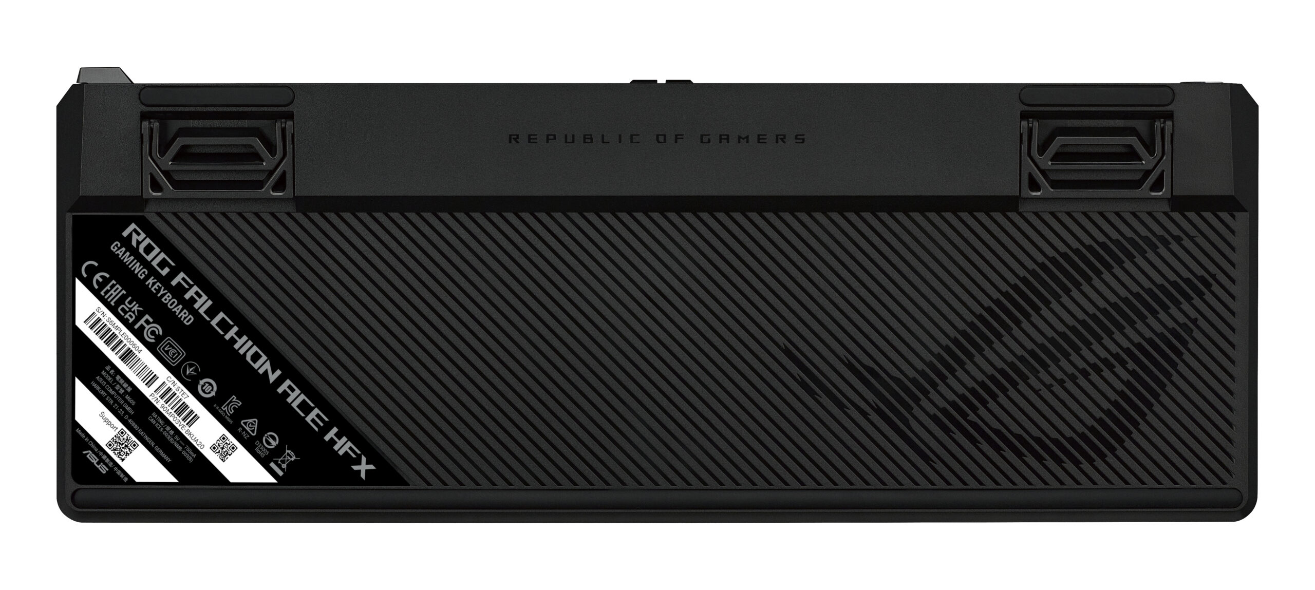 ASUS M605 ROG FALCHION ACE HFX/HFX/US/PBT toetsenbord Gamen USB QWERTY US International Zwart - Afbeelding 3