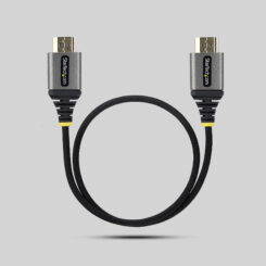 StarTech.com 50cm Premium Gecertificeerde High Speed HDMI Kabel, Ultra Flexibele Gevlochten High Flex HDMI Kabel, 4K 60Hz / 1440p 144Hz met HDR10 / ARC, 18Gbps - Afbeelding 6