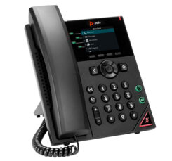HP Poly VVX 250 4-lijns IP-telefoon met PoE-ondersteuning - Afbeelding 3