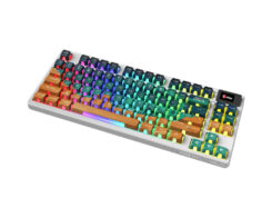 MSI FORGE GK600 TKL WIRELESS MARS toetsenbord Gamen USB + Bluetooth QWERTY US International Meerkleurig - Afbeelding 4