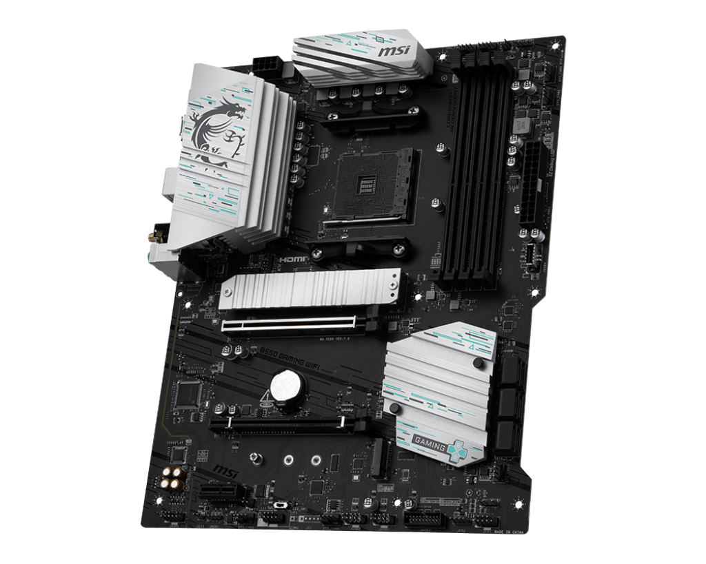 MSI B550 GAMING WIFI moederbord AMD B550 Socket AM4 ATX - Afbeelding 4