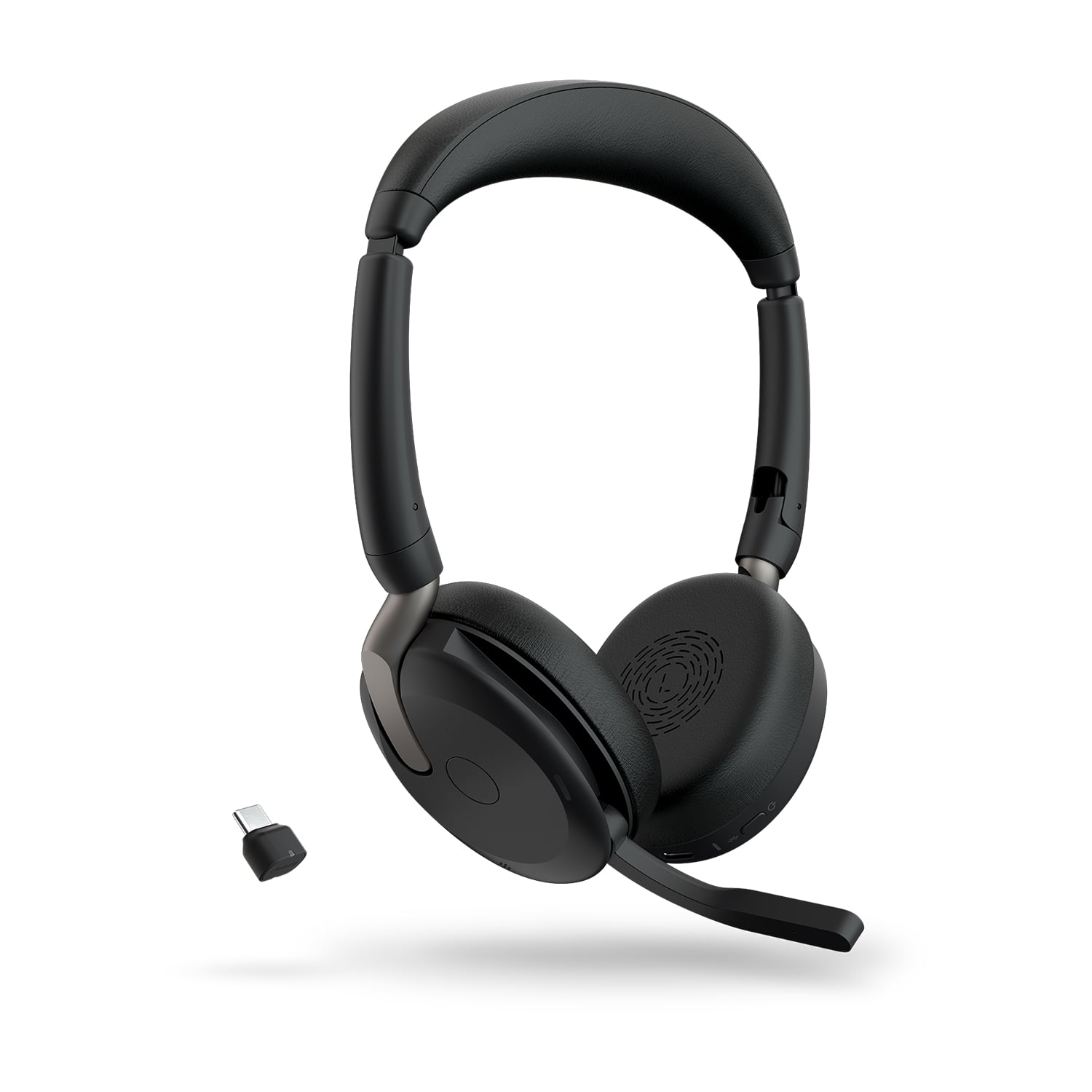 Jabra Evolve2 65 Flex Headset Draadloos Hoofdband Kantoor/callcenter USB Type-C Bluetooth - Afbeelding 5