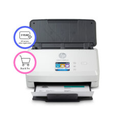 HP Scanjet Pro N4000 snw1 Sheet-feed Scanner Paginascanner 600 x 600 DPI A4 Zwart, Wit - Afbeelding 3
