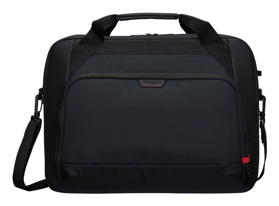 Targus EcoSmart 45,7 cm (18") Aktetas Zwart, Rood - Afbeelding 2