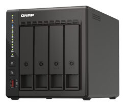 QNAP TS-453E NAS Tower Intel® Celeron® J6412 8 GB 0 TB QNAP QTS Zwart - Afbeelding 6