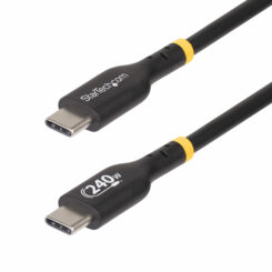 StarTech.com USB2EPR3F USB-kabel USB 2.0 0,928 m USB C 0,48 Gbit/s 240 W Zwart