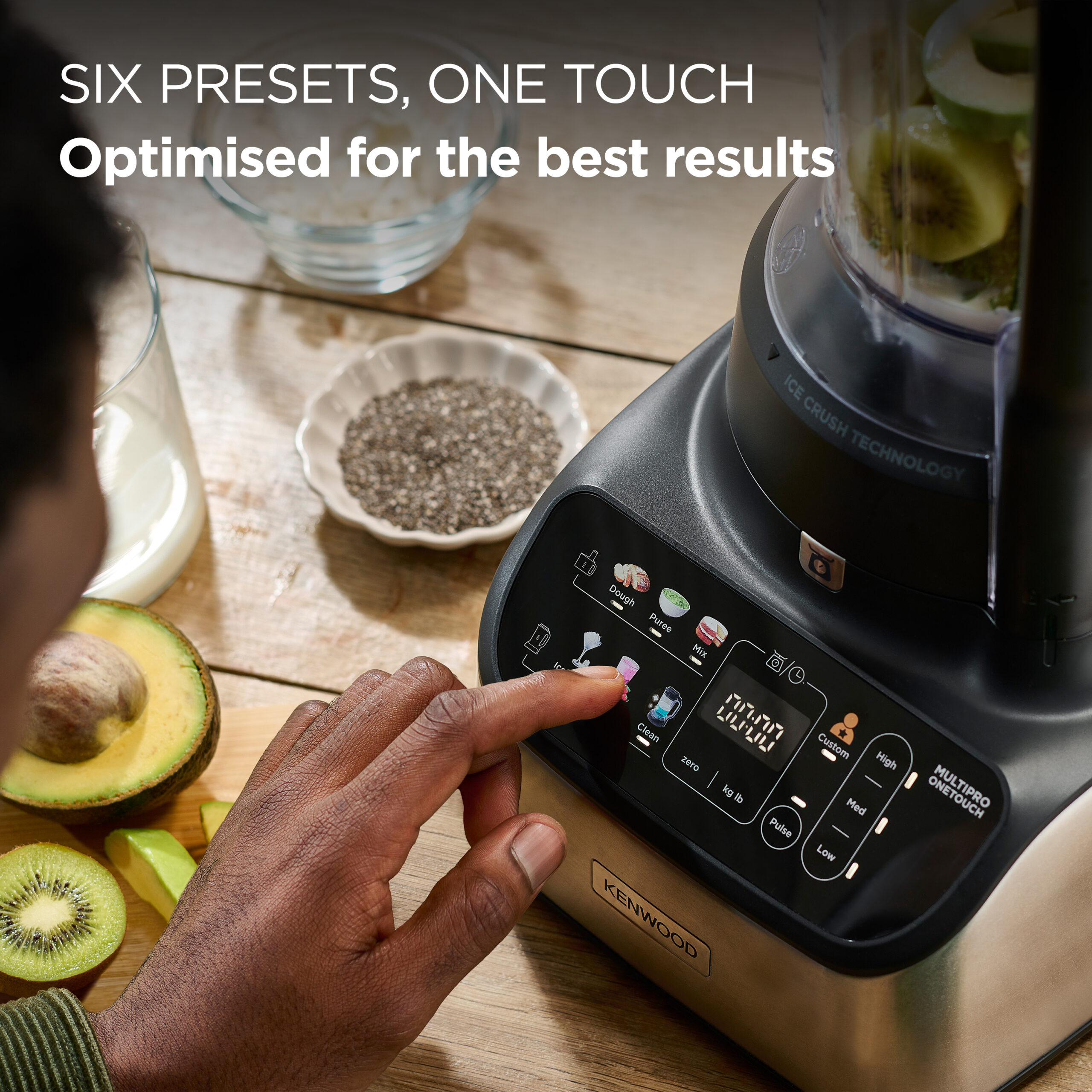 Kenwood FDM73.850SS keukenmachine 1000 W 3 l Grijs Ingebouwde weegschalen - Afbeelding 3