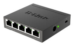 D-Link DGS-105 Unmanaged L2 Gigabit Ethernet (10/100/1000) Zwart - Afbeelding 3
