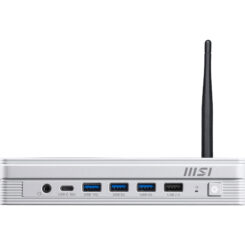 MSI PRO DP10 A14MG-006BEU PC's/werkstation Intel® Core™ i3 i3-14100 1,1L maat pc Mini PC barebone Wit - Afbeelding 5