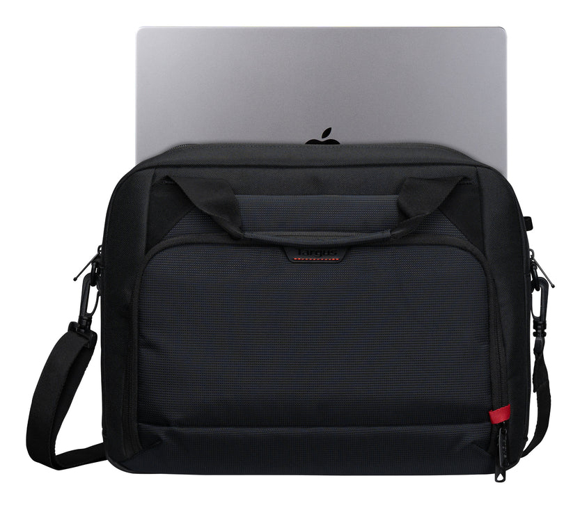 Targus EcoSmart 35,6 cm (14") Aktetas Zwart, Rood - Afbeelding 5