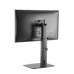 ACT Monitorarm 32" office, op voet met gasveer, 1 scherm - Afbeelding 4