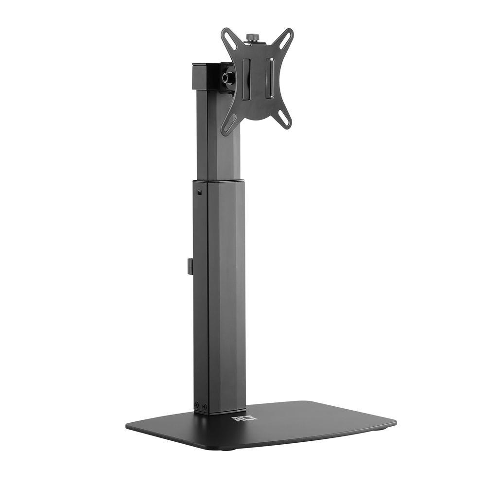 ACT Monitorarm 32" office, op voet met gasveer, 1 scherm - Afbeelding 2