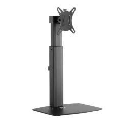 ACT Monitorarm 32" office, op voet met gasveer, 1 scherm