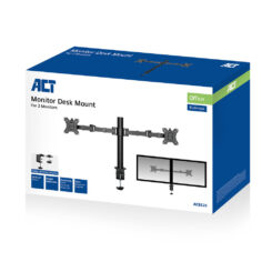 ACT Monitorarm 32" office solid pro, 2 schermen - Afbeelding 6