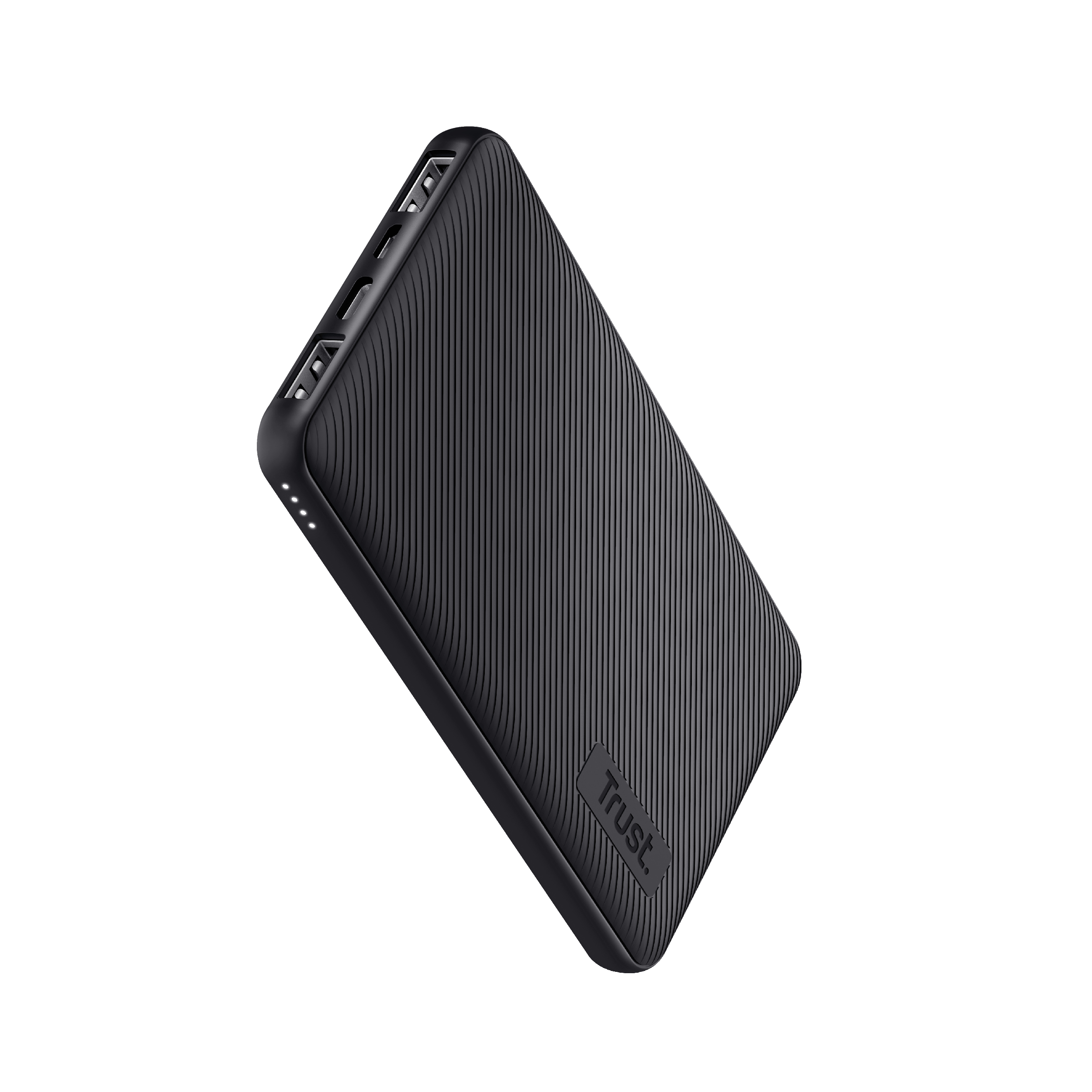Trust Primo Ultra‑thin 10.000 mAh Powerbank – Powerbank – 10.000 mAh – Zwart - Afbeelding 6