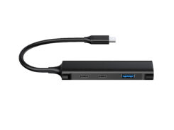 Conceptronic HUBBIES12B interface hub USB 3.2 Gen 1 (3.1 Gen 1) Type-C 5000 Mbit/s Zwart - Afbeelding 5