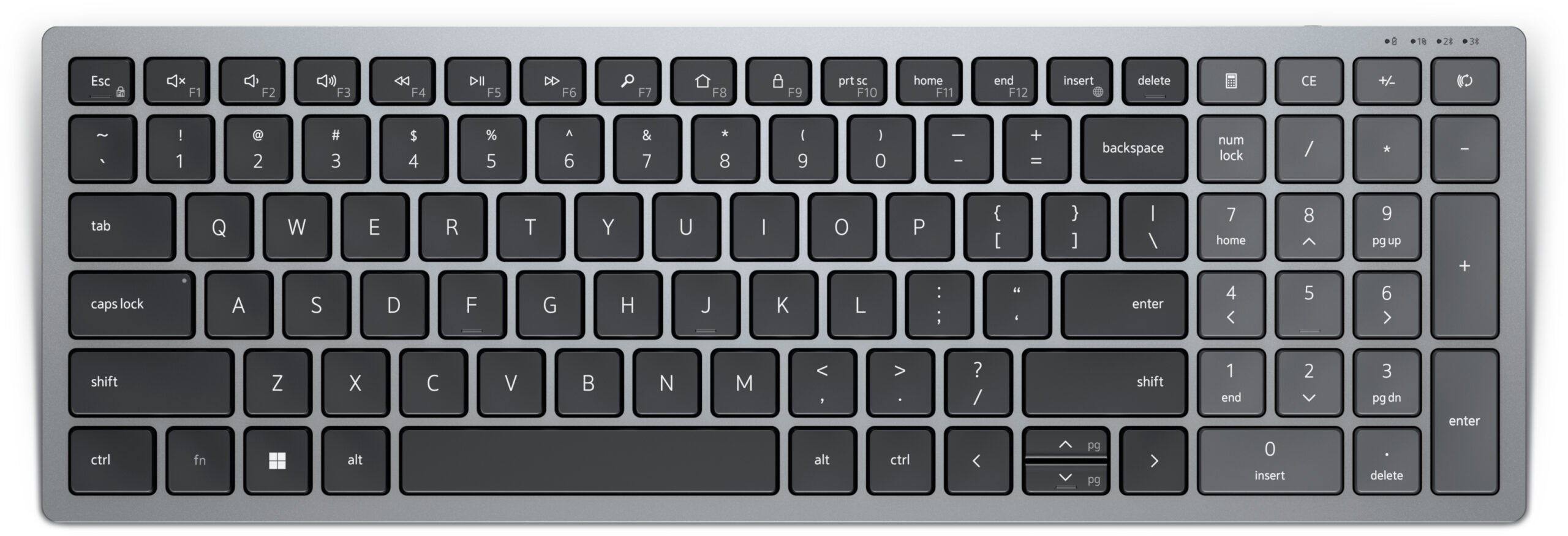 DELL Pro Plus compact toetsenbord - KB740 - Duits (QWERTZ) - Afbeelding 2