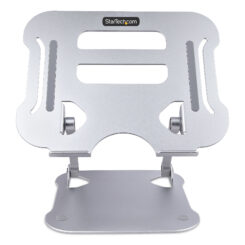 StarTech.com Verstelbare Laptopstandaard voor Bureau, Ergonomische Laptop Steun met Verstelbare Hoogte, Aluminium, 10kg Draagvermogen, Inklapbare Laptop Houder/Verhoger/Riser - Afbeelding 4