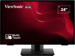 Viewsonic TD2465 beeldkrant Interactief flatscreen 61 cm (24") LED 250 cd/m² Full HD Zwart Touchscreen - Afbeelding 3