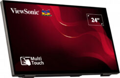 Viewsonic TD2465 beeldkrant Interactief flatscreen 61 cm (24") LED 250 cd/m² Full HD Zwart Touchscreen - Afbeelding 4