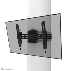 Neomounts WL35S-910BL16 TV-pilaarsteun 40-75" - kantelbaar - vergrendelbaar - diam. 25-100 cm