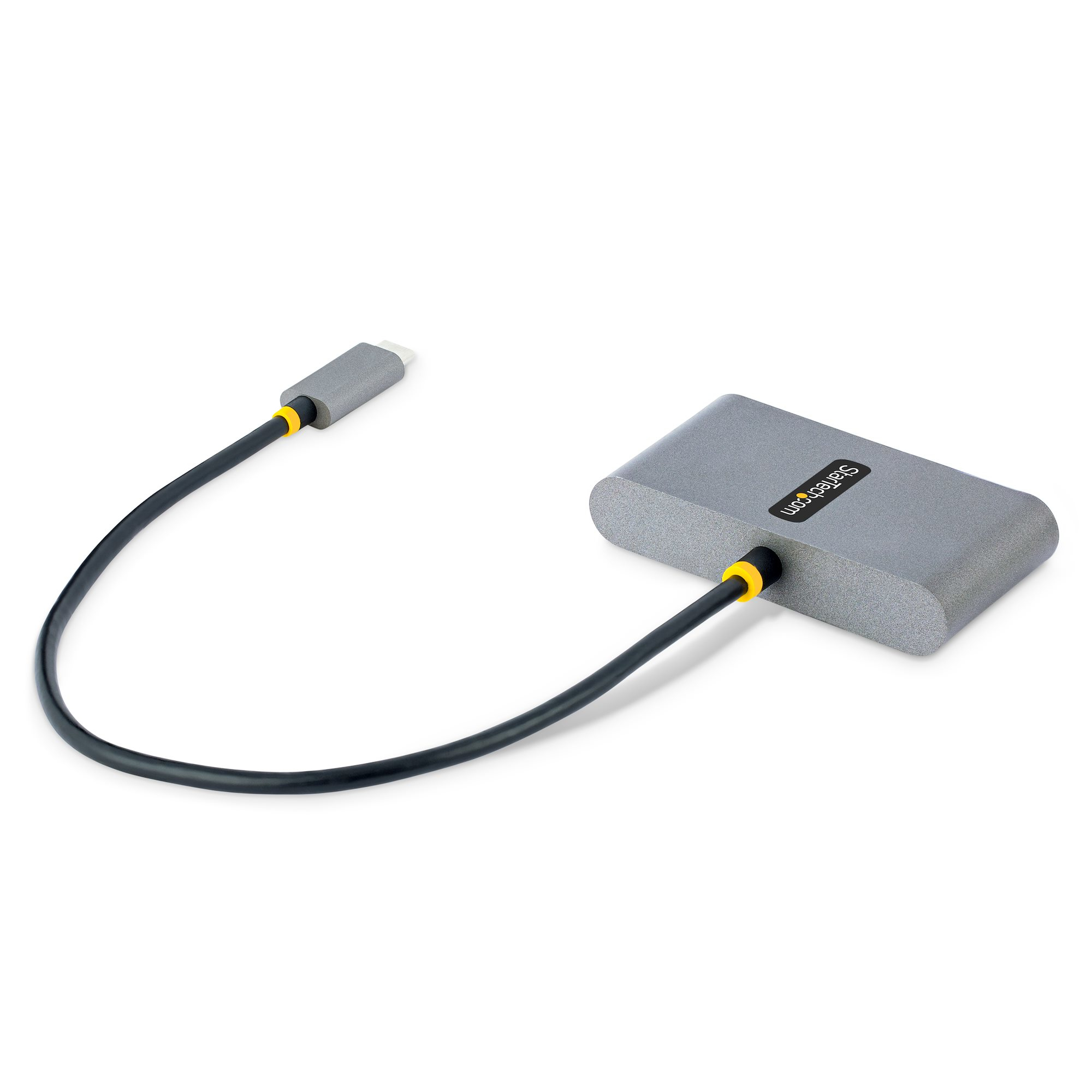 StarTech.com 4-Port USB-C Hub met 100W Power Delivery Pass-Through, 2x USB-A + 2x USB-C, 5Gbps, 30cm Kabel, Compacte Laptop/Desktop USB Type-C naar USB-A/C Hub - Afbeelding 3