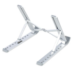 StarTech.com Inklapbare Laptopstandaard, Verstelbare Hoek, Ergonomische Laptophouder, Draagvermogen 10Kg, Ventileren/Kantelen/Verhogen, Aluminium Tablet/Laptop Steun/Riser/Staander - Afbeelding 3