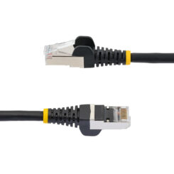 StarTech.com 10m CAT6a Ethernet Kabel, Zwart, Low Smoke Zero Halogen (LSZH), 10GbE 500MHz 100W PoE++ Snagless RJ-45 S/FTP Netwerk Patch Kabel met Trekontlasting, Fluke Tested/ETL - Afbeelding 4