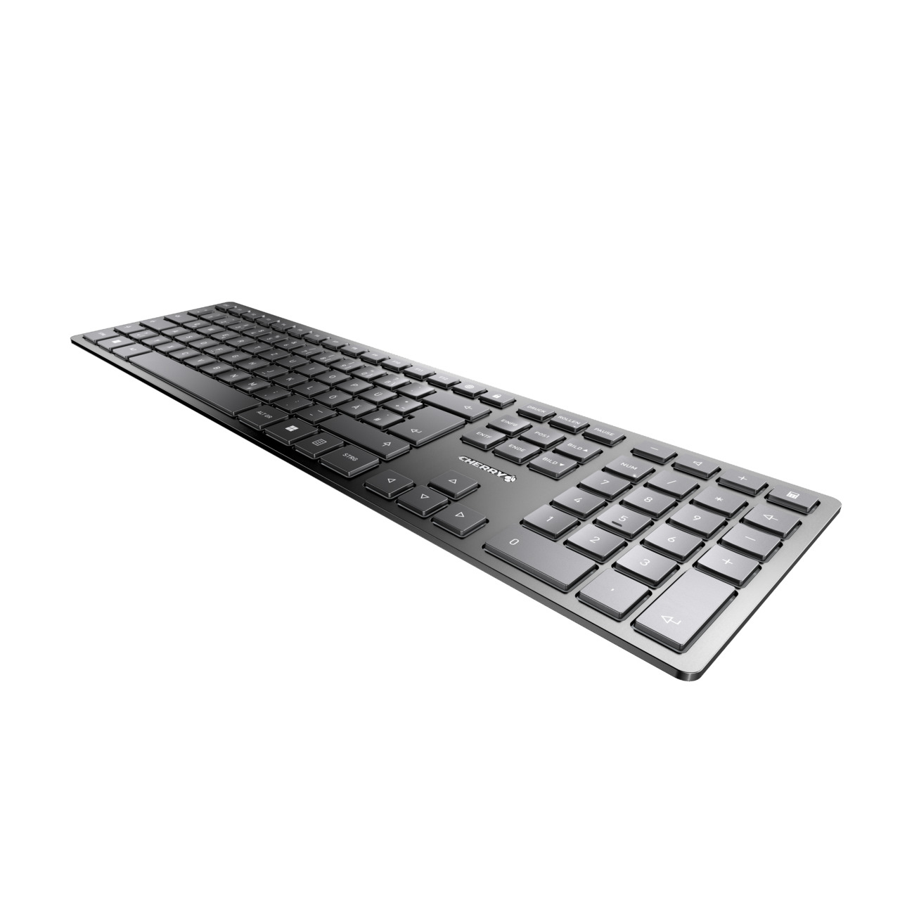 CHERRY KW 9100 SLIM toetsenbord Universeel RF-draadloos + Bluetooth QWERTZ Duits Zwart - Afbeelding 3