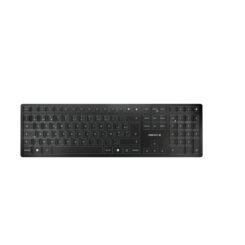 CHERRY KW 9100 SLIM toetsenbord Universeel RF-draadloos + Bluetooth Zwart