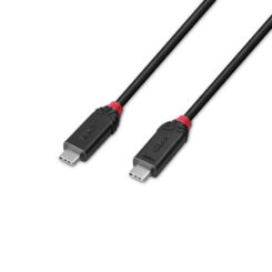 Lindy 37002 USB-kabel USB4 Gen 3x2 2 m USB C 40 Gbit/s 240 W Zwart - Afbeelding 6