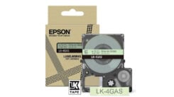 Epson Colour Tape – Green/Grey 12mm(8m) – LK-4GAS