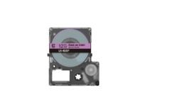 Epson Colour Tape – Violet/Black 12mm(8m) – LK-4UBP - Afbeelding 3