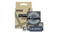 Epson Matte Tape – Navy/White 18mm(8m) – LK-5HWJ