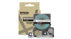 Epson Matte Tape – Clear/White 12mm(8m) – LK-4TWJ