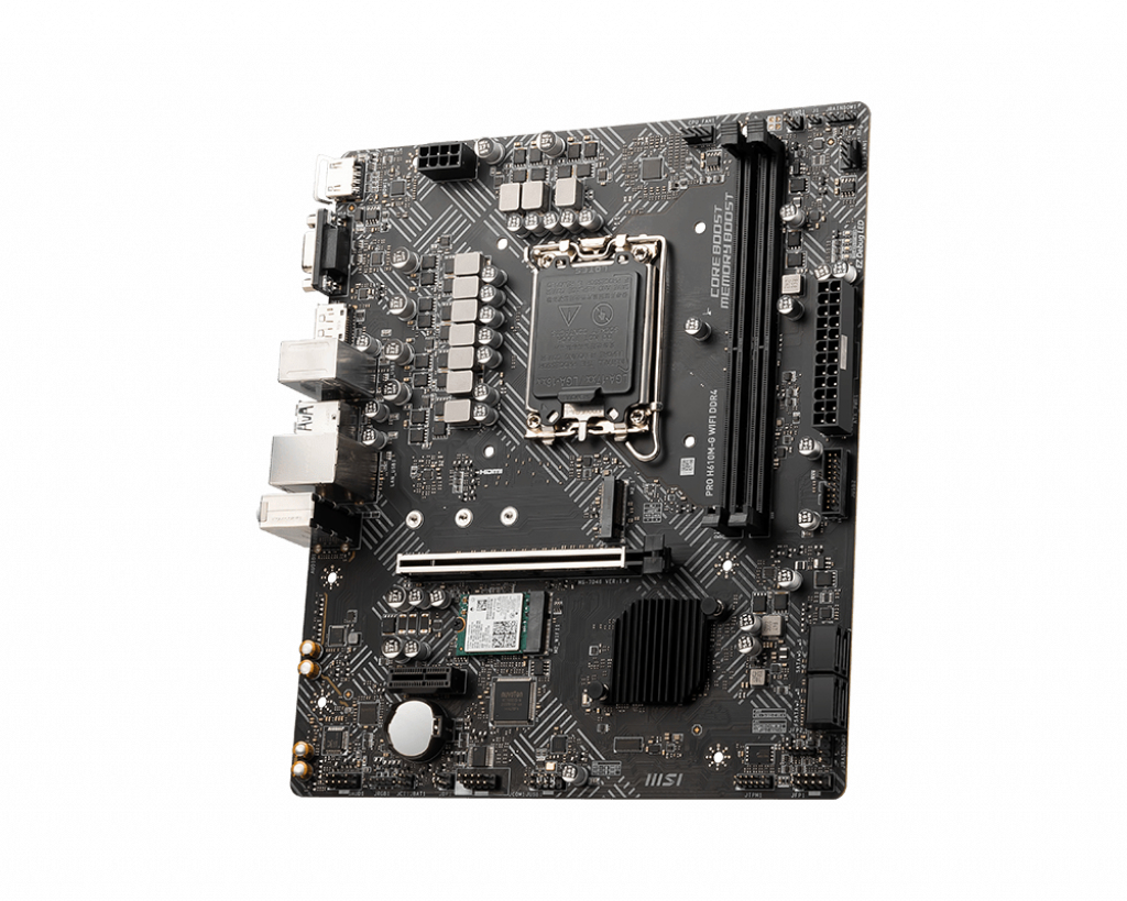 MSI PRO H610M-G WIFI DDR4 moederbord Intel H610 LGA 1700 micro ATX - Afbeelding 4