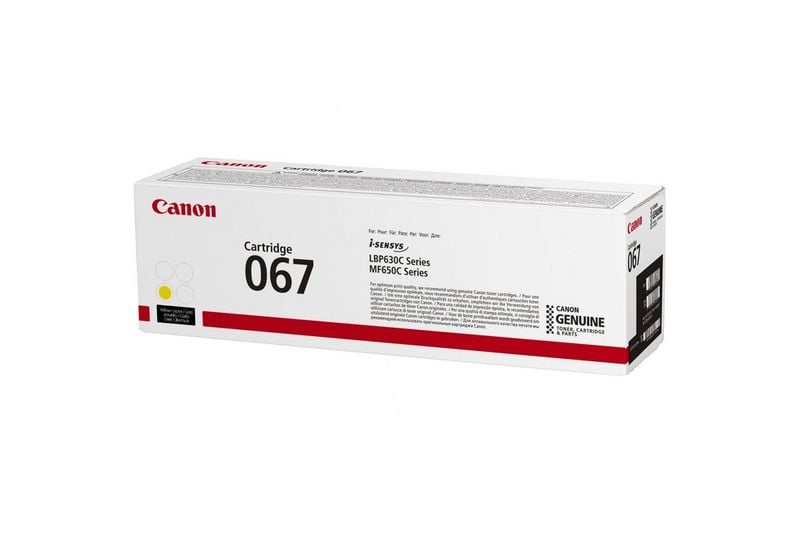 Canon 067 tonercartridge 1 stuk(s) Origineel Geel - Afbeelding 4