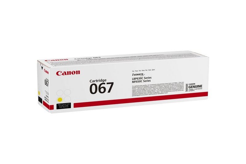 Canon 067 tonercartridge 1 stuk(s) Origineel Geel - Afbeelding 3