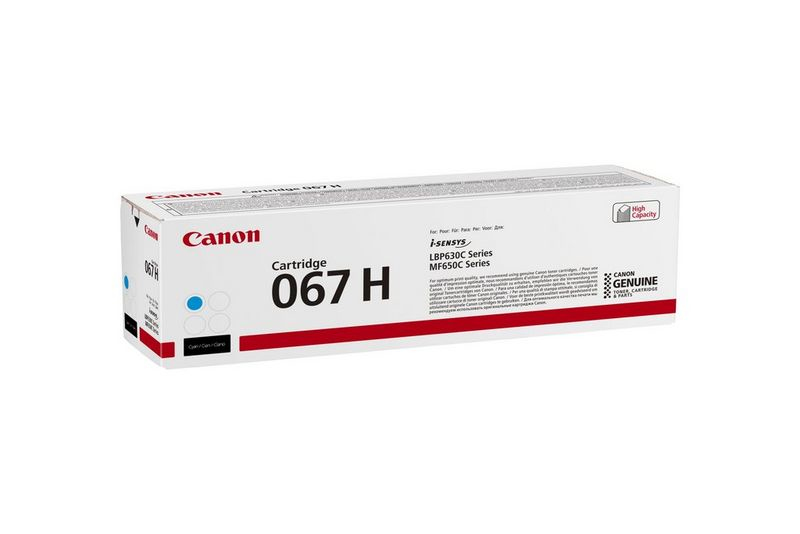Canon 067H tonercartridge 1 stuk(s) Origineel Cyaan - Afbeelding 3