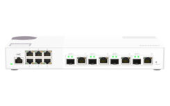 QNAP QSW-M2106-4C netwerk-switch Managed L2 2.5G Ethernet (100/1000/2500) Wit - Afbeelding 2