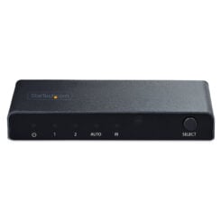 StarTech.com 2-Port 8K HDMI Switch, HDMI 2.1 Switcher 4K 120Hz HDR10+, 8K 60Hz UHD, HDMI Videoschakelaar 2 In 1 Out, Automatisch of Handmatig Schakelen, Inc. Power Adapter en Afstandsbediening - Afbeelding 5