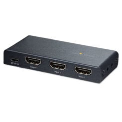 StarTech.com 2-Port 8K HDMI Switch, HDMI 2.1 Switcher 4K 120Hz HDR10+, 8K 60Hz UHD, HDMI Videoschakelaar 2 In 1 Out, Automatisch of Handmatig Schakelen, Inc. Power Adapter en Afstandsbediening - Afbeelding 3